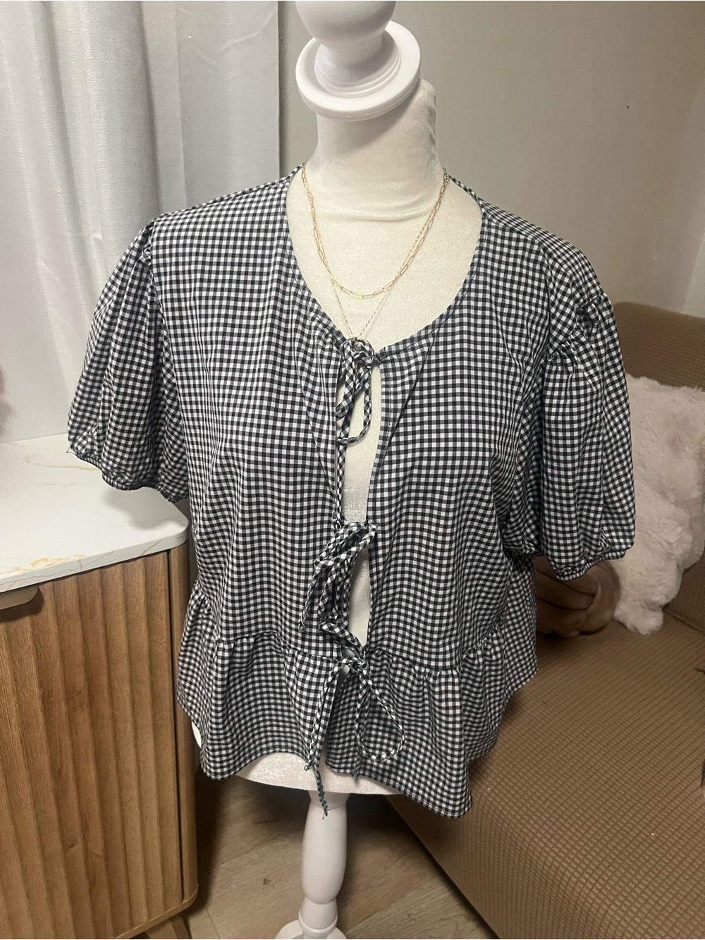 Wild Fable tie front top
